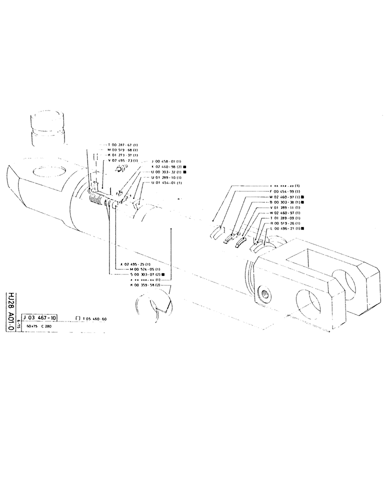 Схема запчастей Case 115CL - (066) - NO DESCRIPTION PROVIDED 