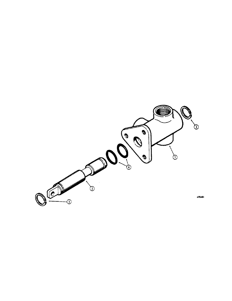 Схема запчастей Case W7E - (240[1]) - A13758 ACCUMULATOR VALVE (08) - HYDRAULICS