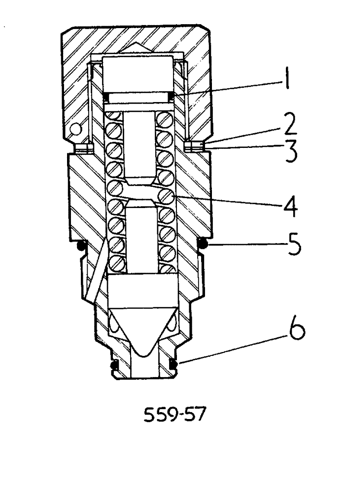 Схема запчастей Case 3400 - (092) - RELIEF VALVE (35) - HYDRAULIC SYSTEMS