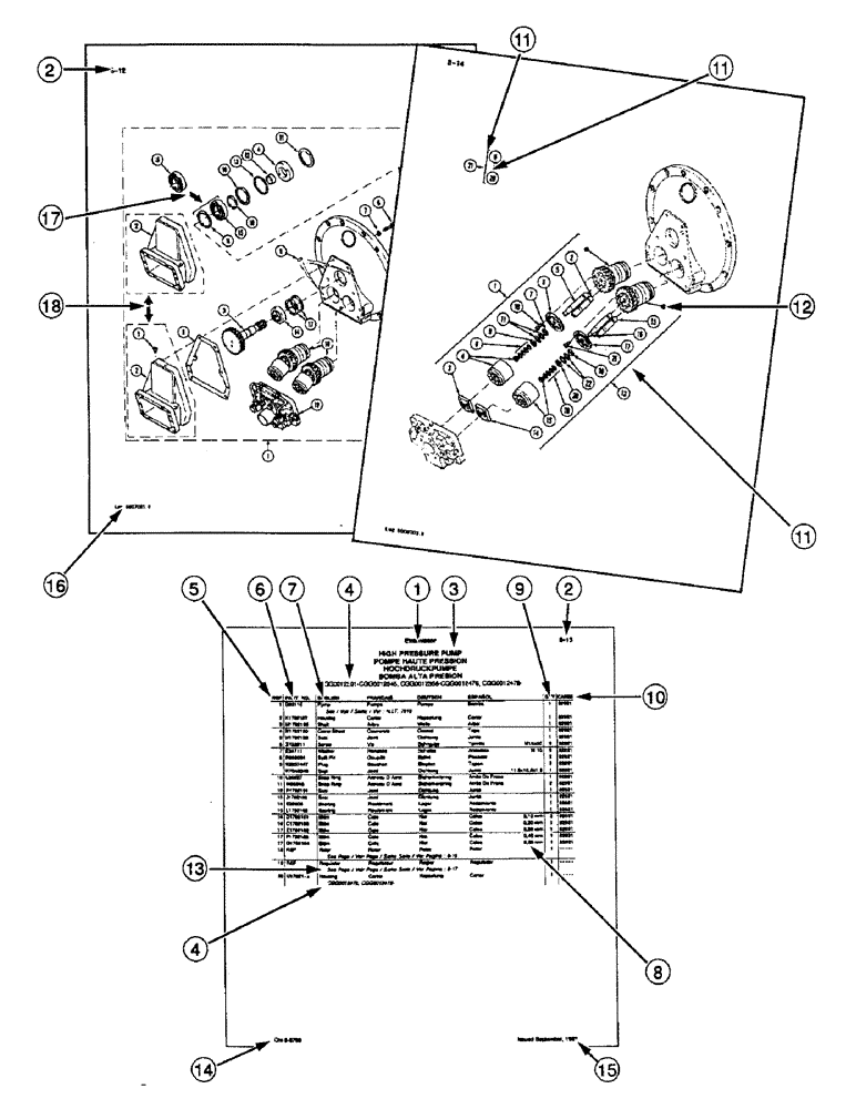 Схема запчастей Case 688 - (1-06) - 