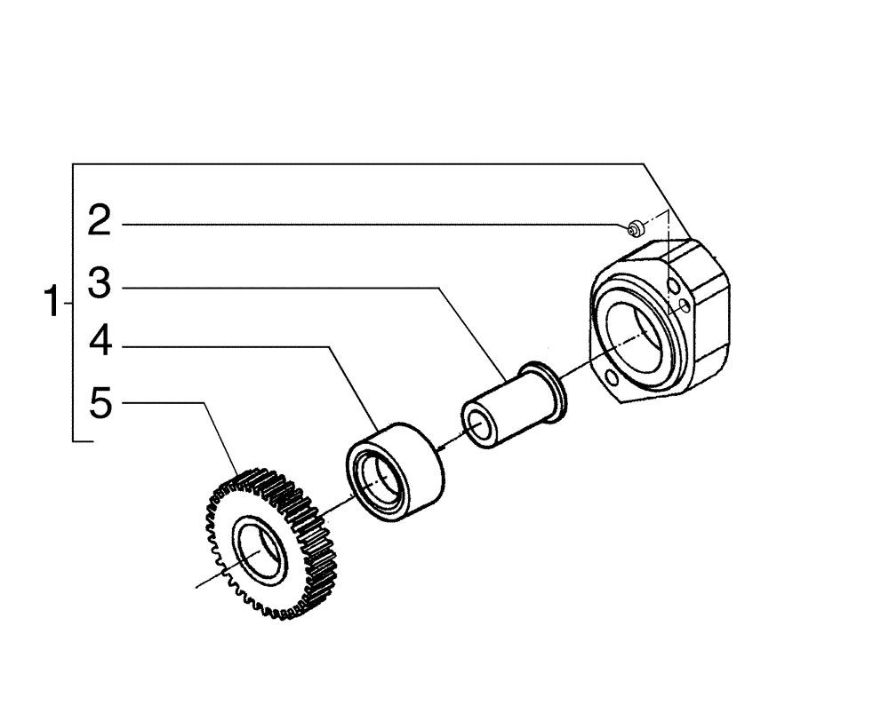Схема запчастей Case 885B - (02-30[01]) - PUMP DRIVE GEAR (02) - ENGINE
