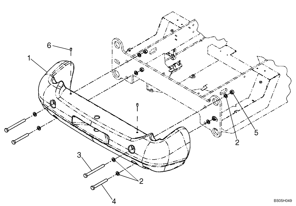 Схема запчастей Case 721F - (37.140.02) - COUNTERWEIGHTS - 2753 POUNDS (37) - HITCHES, DRAWBARS & IMPLEMENT COUPLINGS