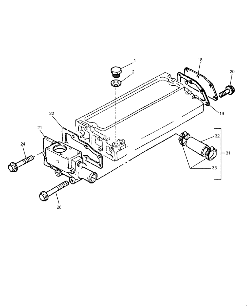 Схема запчастей Case 321D - (95.173[001]) - TEMPERATURE SENSOR (S/N 591052-UP) No Description