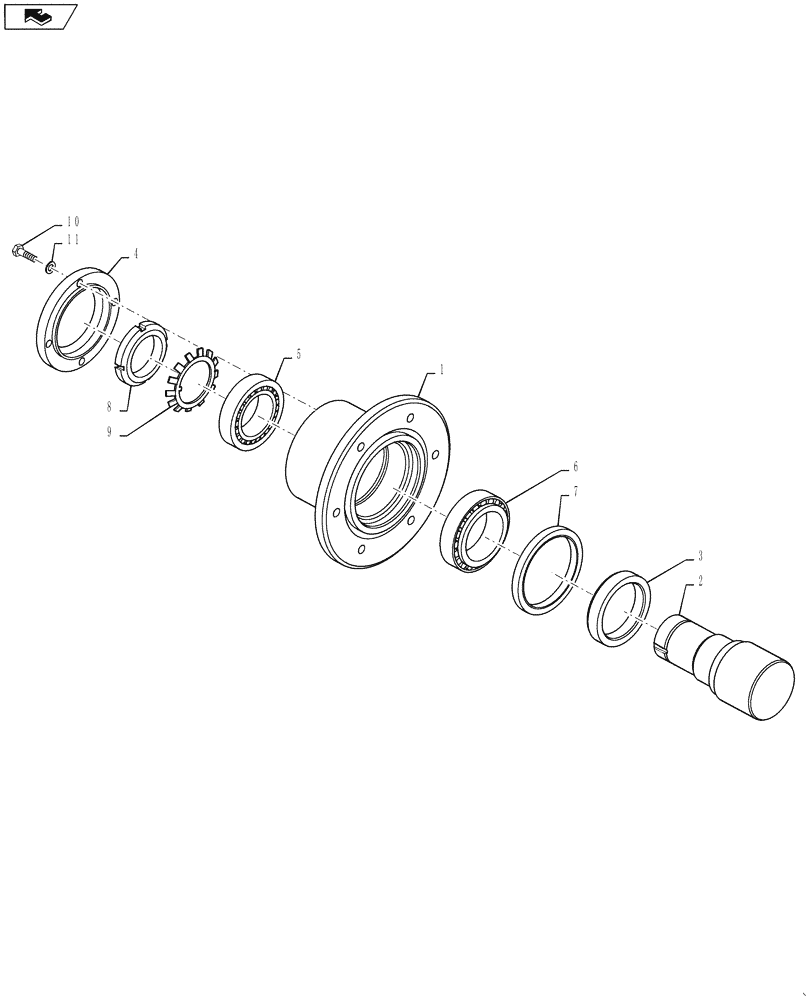 Схема запчастей Case DV207 - (88.100.03) - EDGE CUTTER HUB (88) - ACCESSORIES