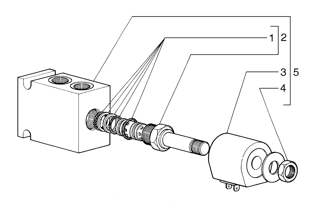 Схема запчастей Case 865B AWD - (08-35[01]) - SOLENOID VALVE (08) - HYDRAULICS