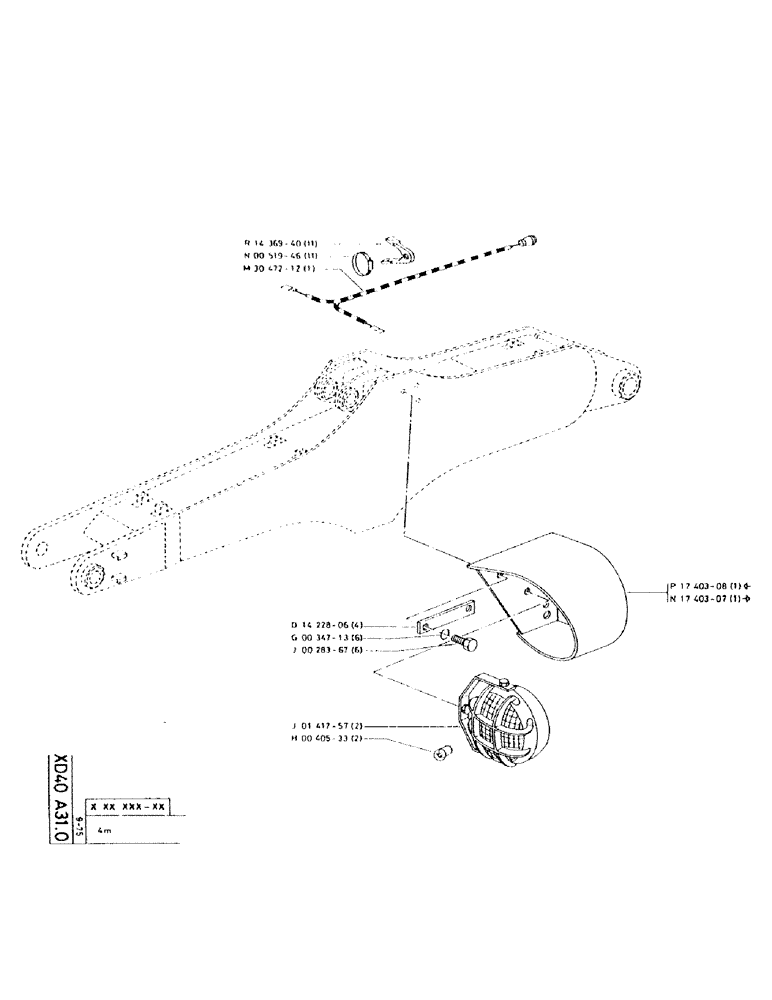 Схема запчастей Case 115CL - (130) - No Description Provided 