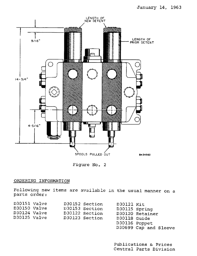 Схема запчастей Case 1000C - (001K) - ORDERING INFORMATION (00) - GENERAL