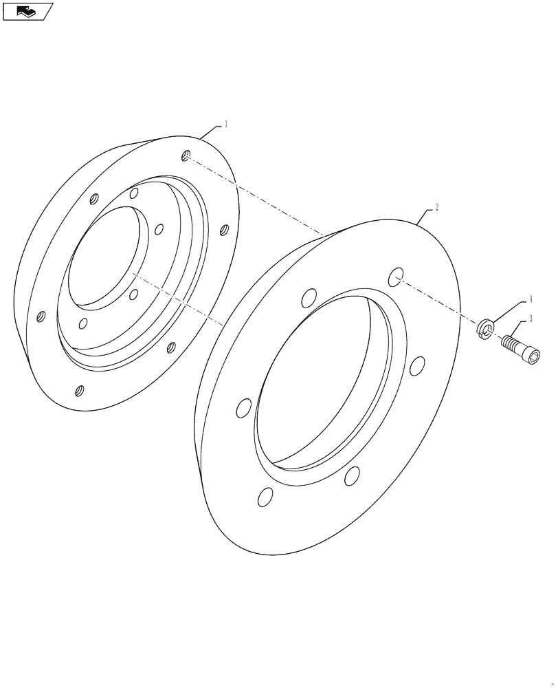 Схема запчастей Case DV207 - (88.100.04) - EDGE CUTTER ROLLER (88) - ACCESSORIES