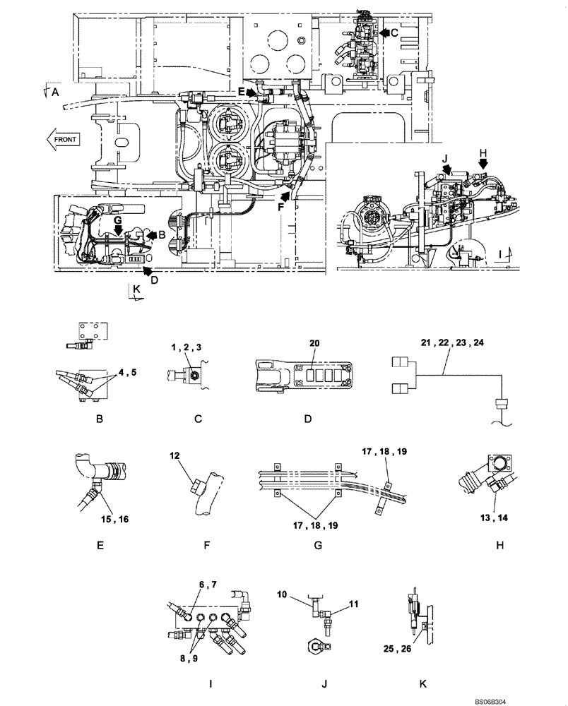 Схема запчастей Case CX700 - (08-093-00[01]) - HYDRAULIC CIRCUIT - PLUG, BLANK-OFF (SMALL FLOW) (08) - HYDRAULICS