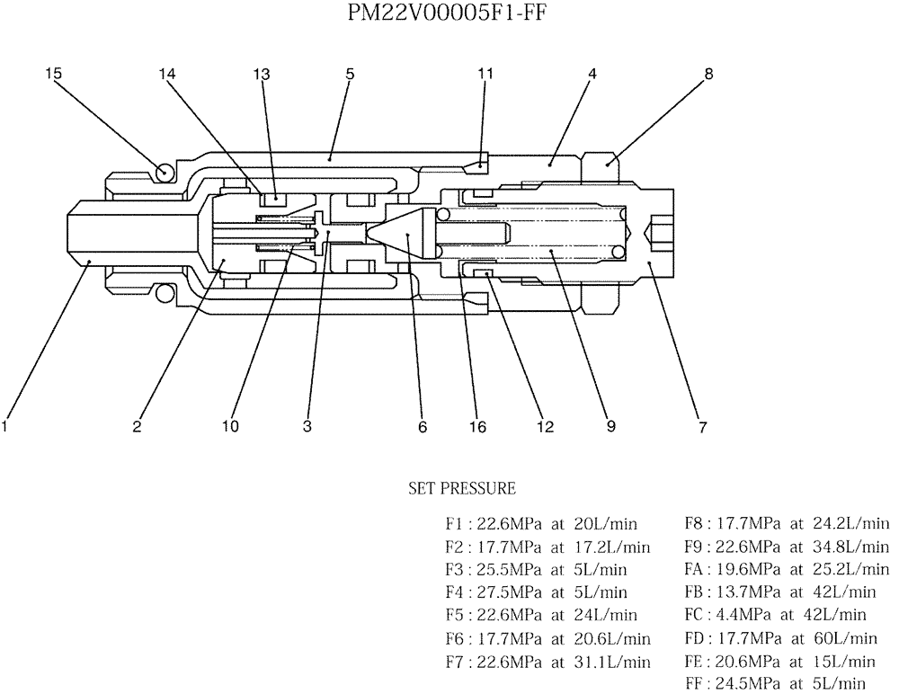 Схема запчастей Case CX27B - (07-014) - VALVE ASSY, OVERLOAD RELIEF (35) - HYDRAULIC SYSTEMS