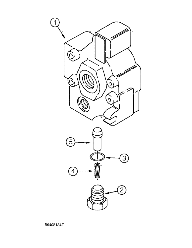 Схема запчастей Case 580L - (8-070) - LOADER CONTROL VALVE, OUTLET SECTION (08) - HYDRAULICS