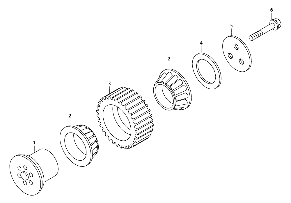 Схема запчастей Case 340 - (01A06000157[001]) - ENGINE - TIMING SYSTEM (10) - ENGINE