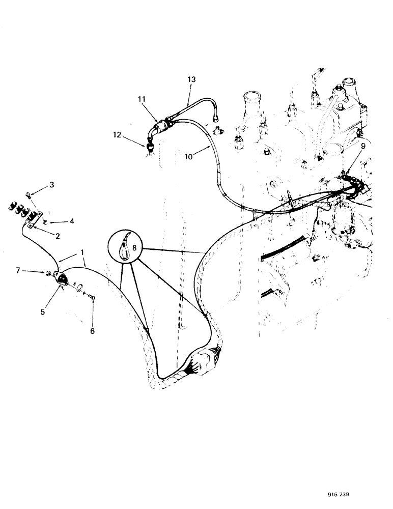 Схема запчастей Case 580F - (048) - COLD START SYSTEM, UP TO NO 3.736.447 (55) - ELECTRICAL SYSTEMS