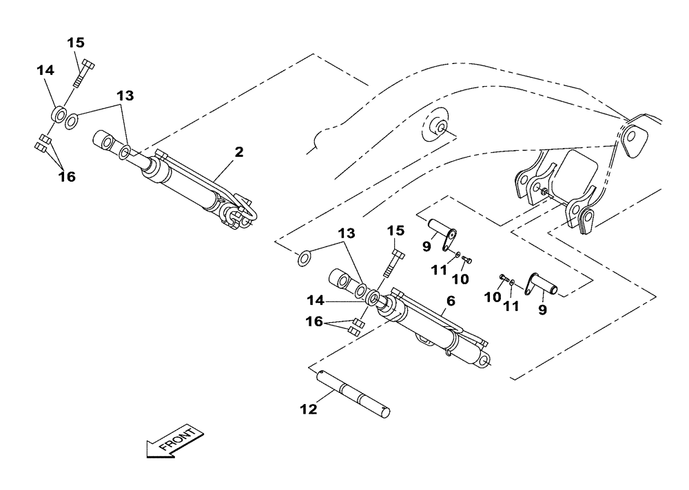 Схема запчастей Case CX160C - (35.900.20) - HYD. LINE - BOOM CYLINDER (35) - HYDRAULIC SYSTEMS
