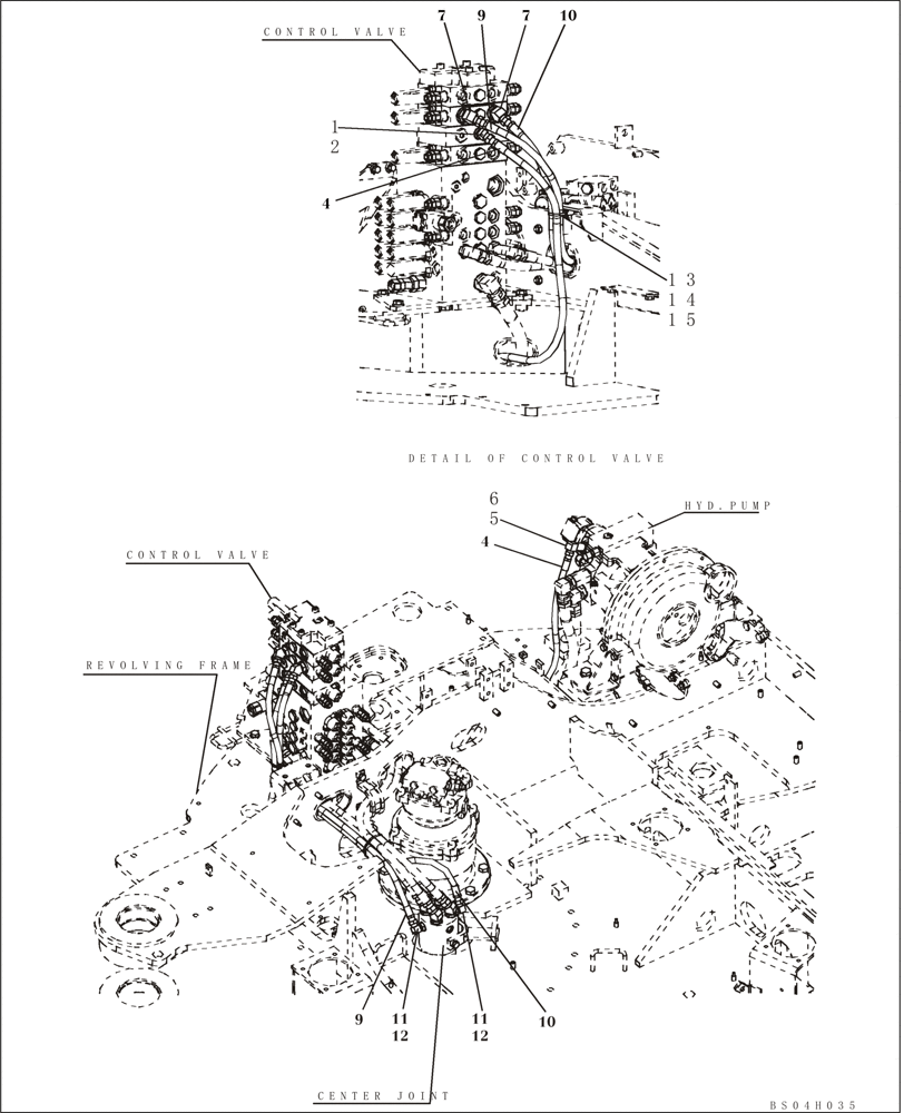 Схема запчастей Case CX80 - (08-30) - HYDRAULICS - BLADE, DOZER (08) - HYDRAULICS