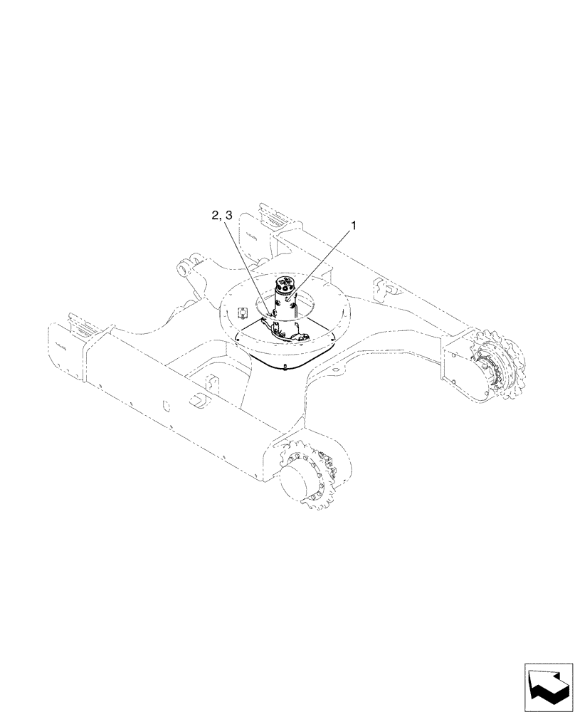 Схема запчастей Case CX50B - (02-005[01]) - JOINT ASSY, SWIVEL, ANGLE DOZER (35) - HYDRAULIC SYSTEMS