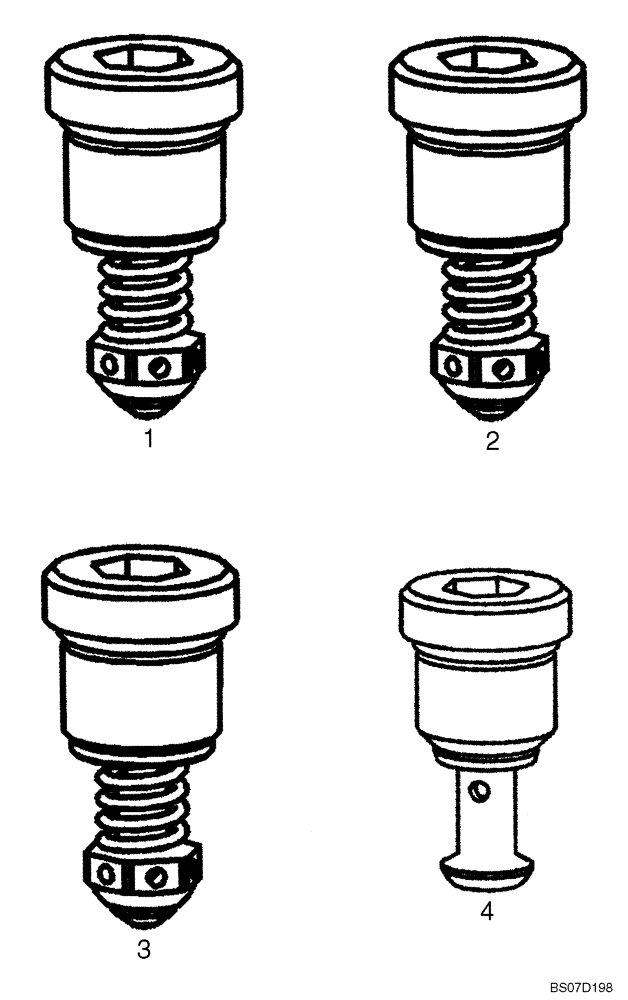 Схема запчастей Case 445CT - (08-23) - CONTROL VALVE - RELIEF VALVES (08) - HYDRAULICS