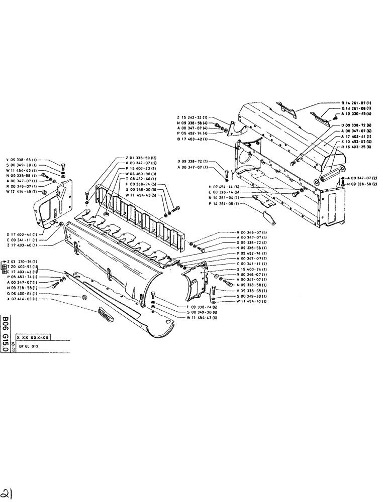 Схема запчастей Case SC150 - (021) - NO DESCRIPTION PROVIDED 