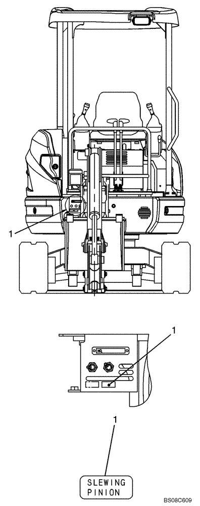 Схема запчастей Case CX27B PV13 - (06-005[00]) - NAME PLATE INSTALLATION (PM22T00095F1) NAME-PLATE