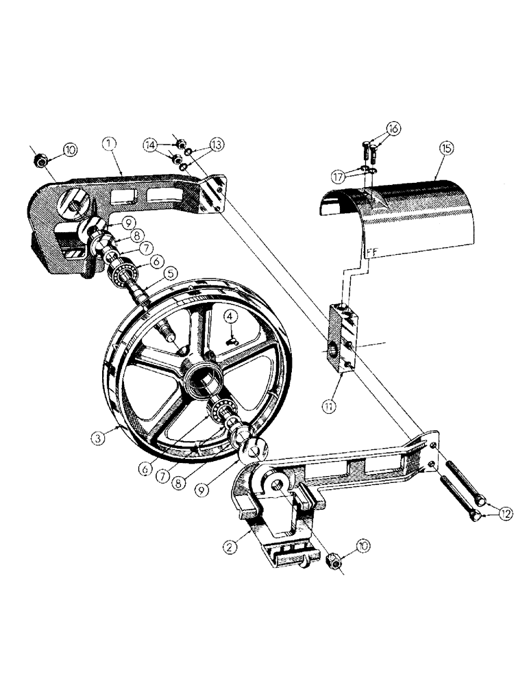 Схема запчастей Case 256 - (051) - FRONT IDLER INSTALLATION (04) - UNDERCARRIAGE