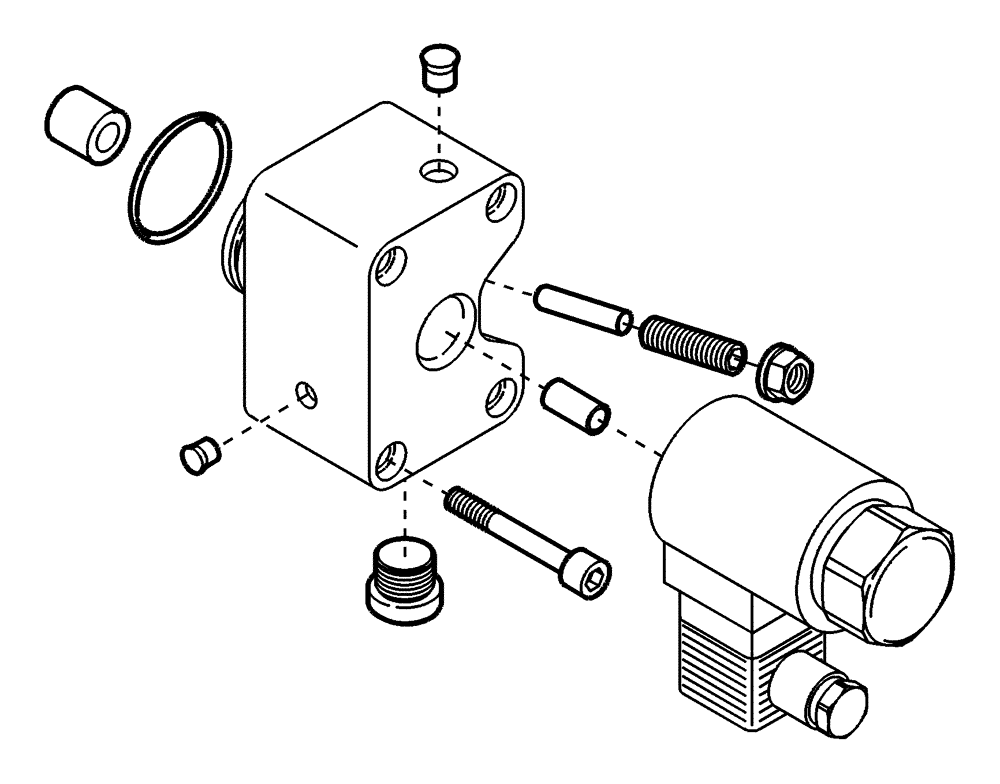 Схема запчастей Case 321D - (22.126[2988375000]) - REGULATION HYDRAULIC MOTOR CONTROL UNIT STANDARD (35) - HYDRAULIC SYSTEMS