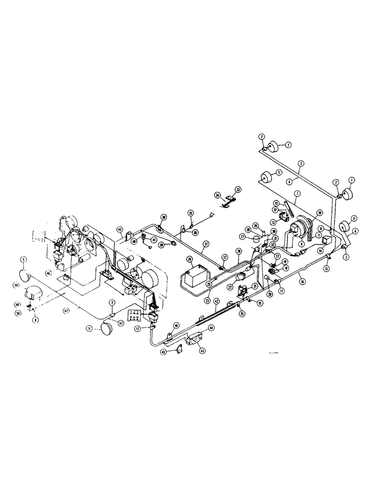 Схема запчастей Case W7E - (078) - ELECTRICAL SYSTEM, GAS ENGINE (04) - ELECTRICAL SYSTEMS