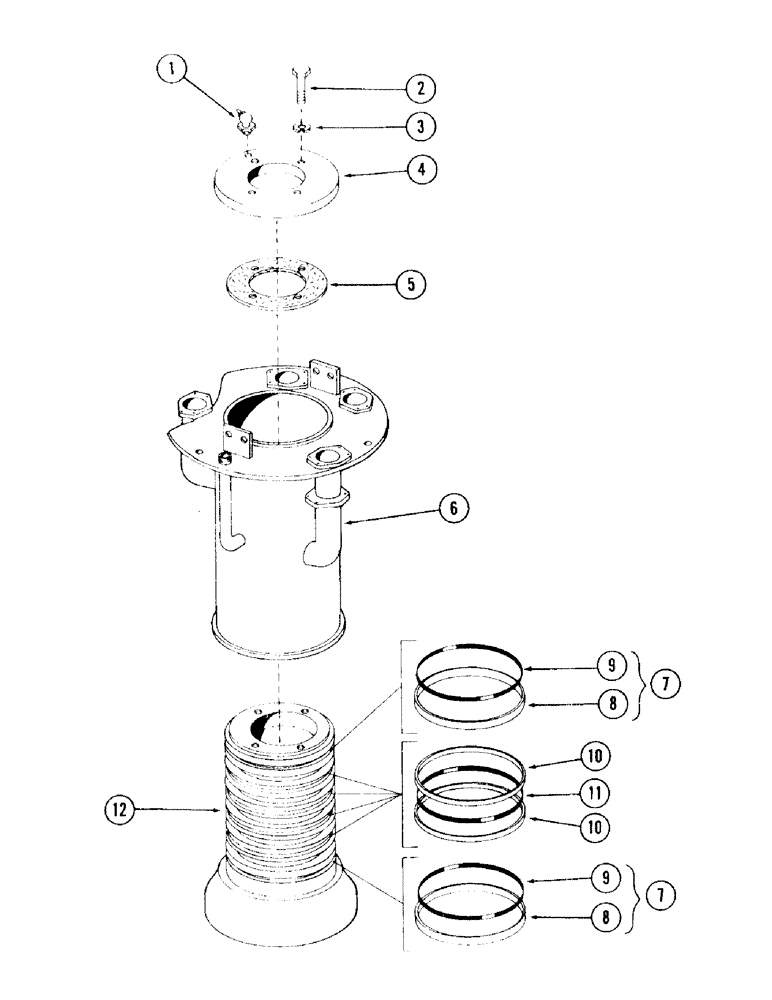 Схема запчастей Case 120 - (239) - 5-PORT HYDRAULIC SWIVEL (35) - HYDRAULIC SYSTEMS