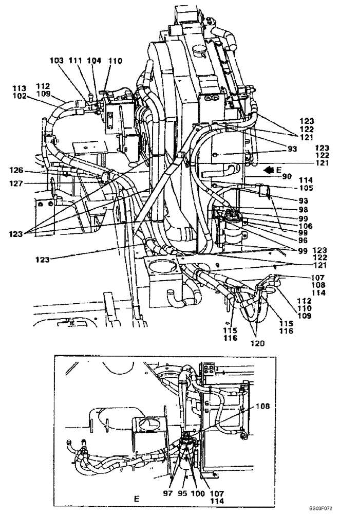 Схема запчастей Case CX135SR - (09-34) - AIR CONDITIONING SYSTEM (09) - CHASSIS/ATTACHMENTS