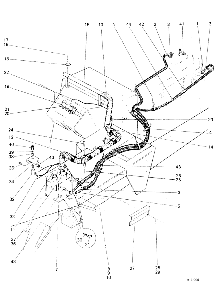 Схема запчастей Case 580F - (318) - CAB, HEATER AND DEFROSTER, STARTING WITH NO 3.701.927, UP TO NO. 3.736.447, STARTING WITH NO. 3.732 (50) - CAB CLIMATE CONTROL