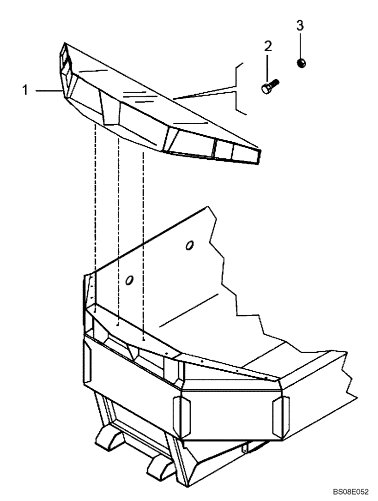 Схема запчастей Case 330B - (72A00000760[001]) - SPILL GUARD (87491290)/(89500427668) (19) - OPTIONS
