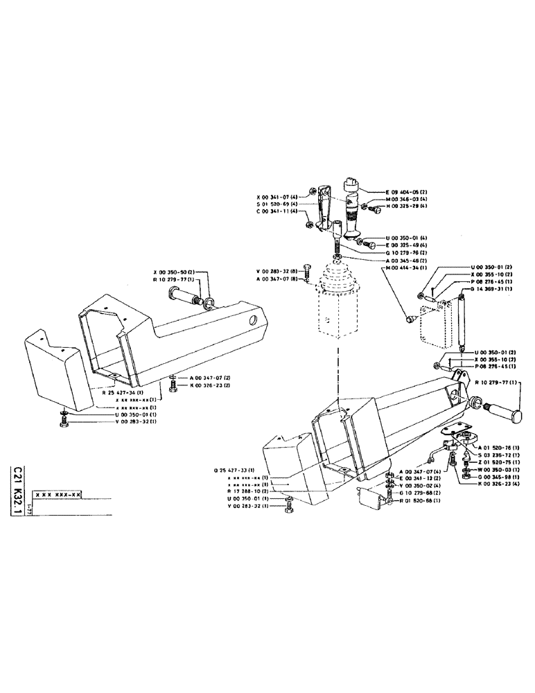 Схема запчастей Case 90CL - (043) - NO DESCRIPTION PROVIDED (05) - UPPERSTRUCTURE CHASSIS