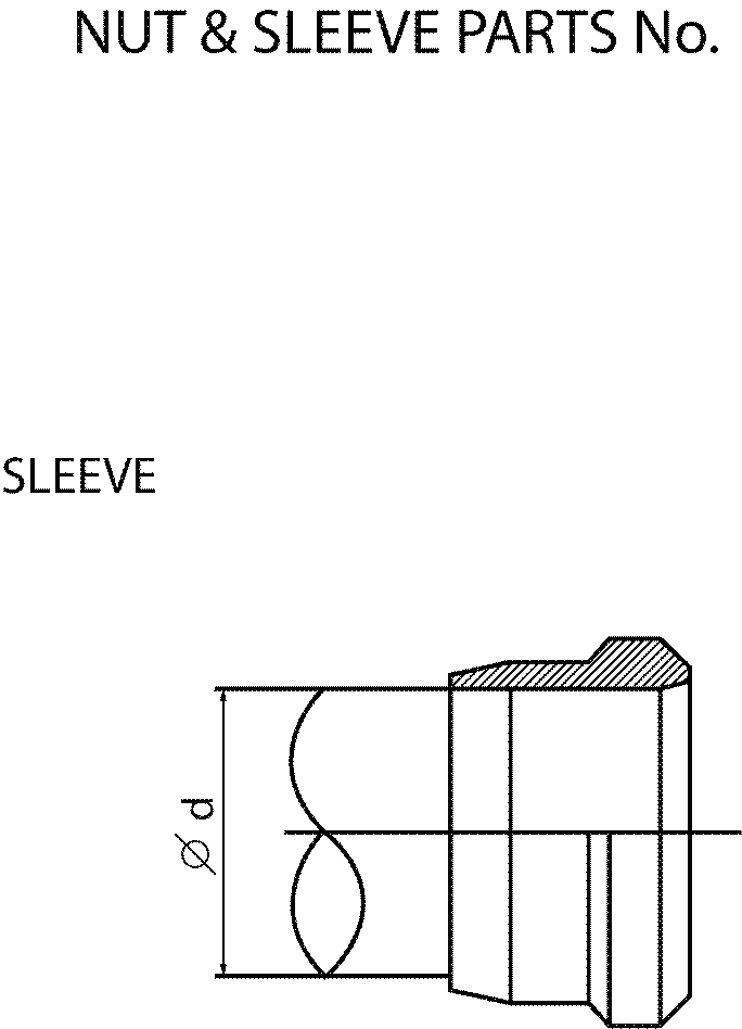 Схема запчастей Case CX50B - (00-002) - SLEEVE (05) - SERVICE & MAINTENANCE