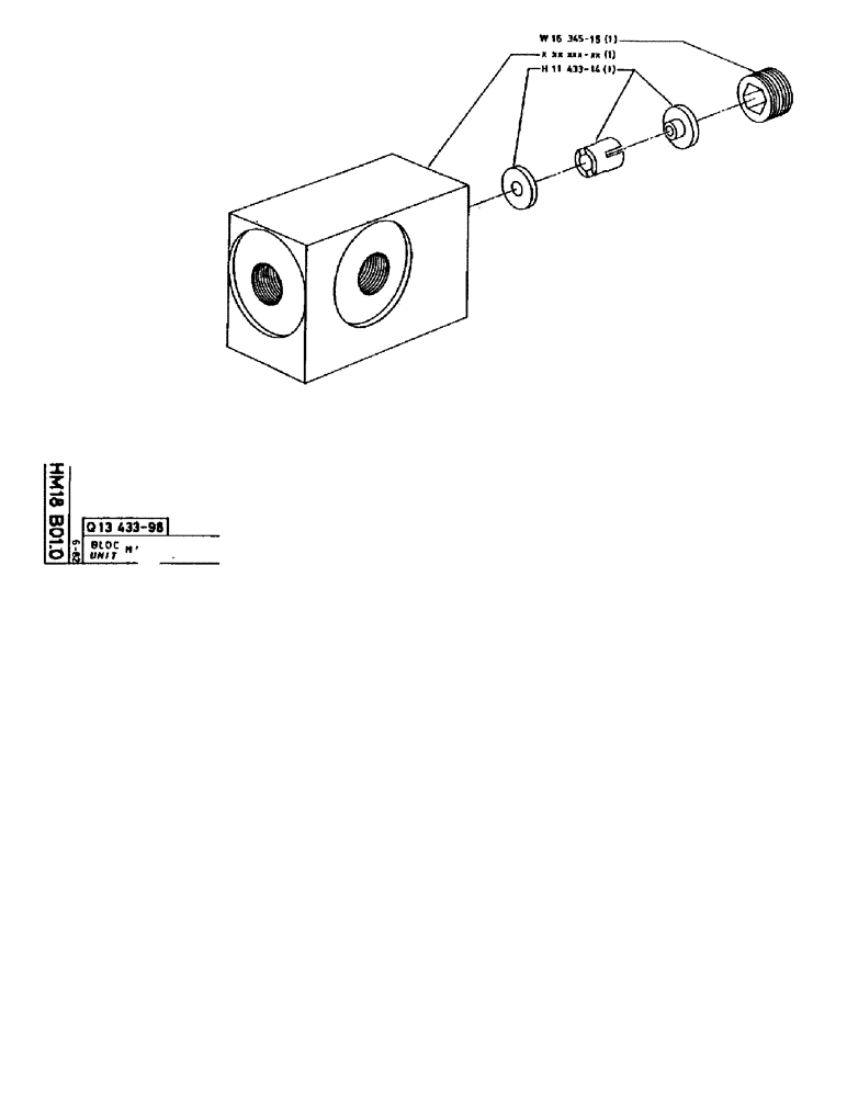 Схема запчастей Case 90BCL - (269) - UNIT N (07) - HYDRAULIC SYSTEM