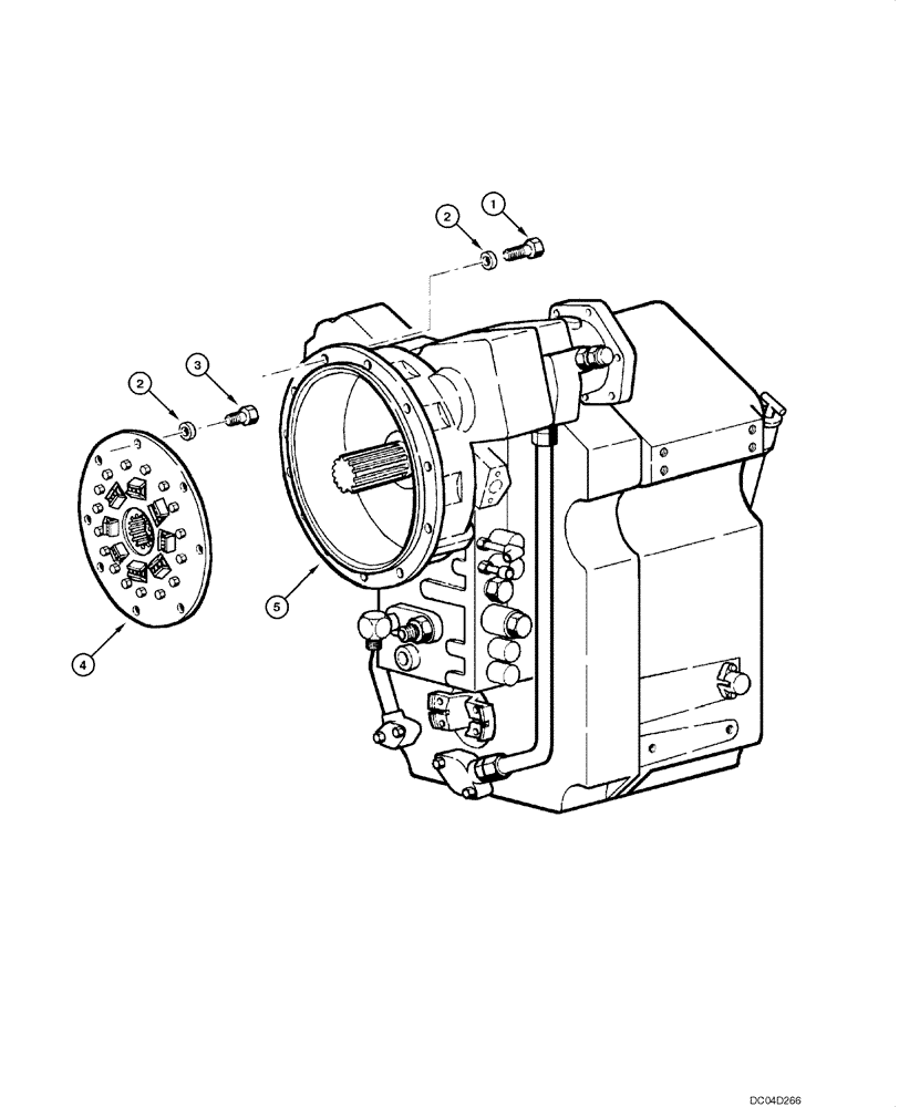 Схема запчастей Case 865 - (06.01[00]) - TRANSMISSION AND COUPLING (06) - POWER TRAIN
