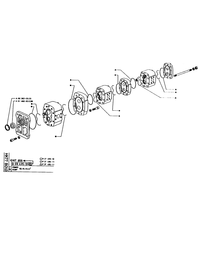Схема запчастей Case 160CK - (183) - PUMP (07) - HYDRAULIC SYSTEM