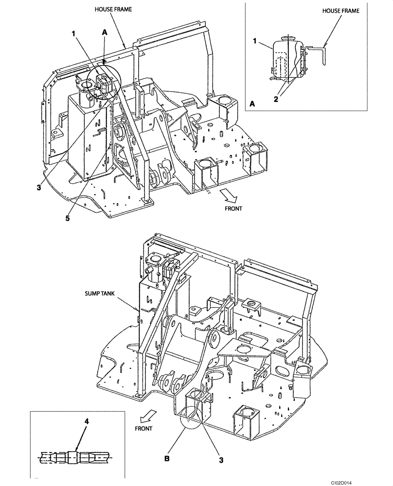 Схема запчастей Case CX75SR - (04-10) - WINDSHIELD WASHER (04) - ELECTRICAL SYSTEMS