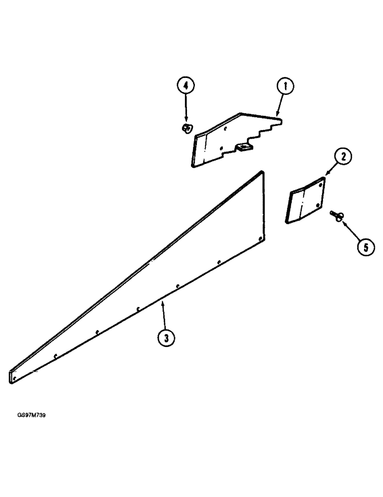 Схема запчастей Case IH 1660 - (9B-56) - GRAIN PAN SIDE HILL DIVIDERS (14) - ROTOR, CONCANVES & SIEVE