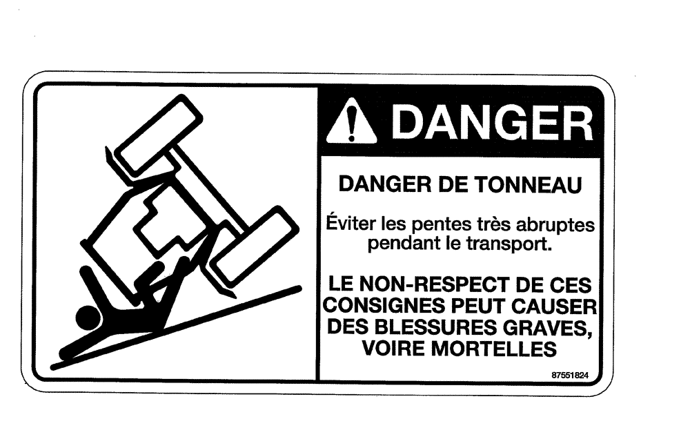 Схема запчастей Case IH 700 - (90.108.01) - FRENCH DECALS (90) - PLATFORM, CAB, BODYWORK AND DECALS