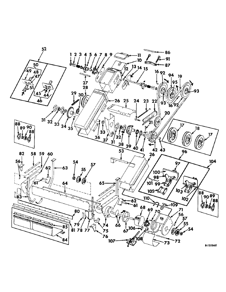 Схема запчастей Case IH 403 - (083) - GRAIN ELEVATOR AND DRIVE CHAIN FLIGHT, STEEL, SPECIAL (80) - CROP STORAGE/UNLOADING