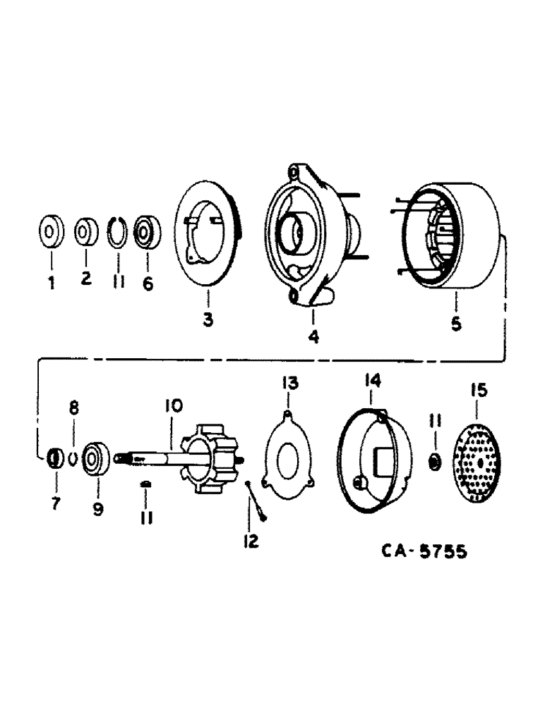 Схема запчастей Case IH 1420 - (08-11) - ELECTRICAL, ALTERNATOR GENERATOR, WITH INTERNAL SOLID STATE VOLTAGE REGULATOR (06) - ELECTRICAL
