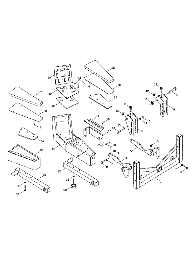 Схема запчастей Case IH 7700 - (A11-05) - ELECTRONIC CABIN CONSOLE Mainframe & Functioning Components