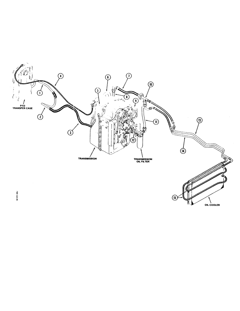 Схема запчастей Case IH 9180 - (1-12) - LUBE HYDRAULICS (00) - PICTORIAL INDEX