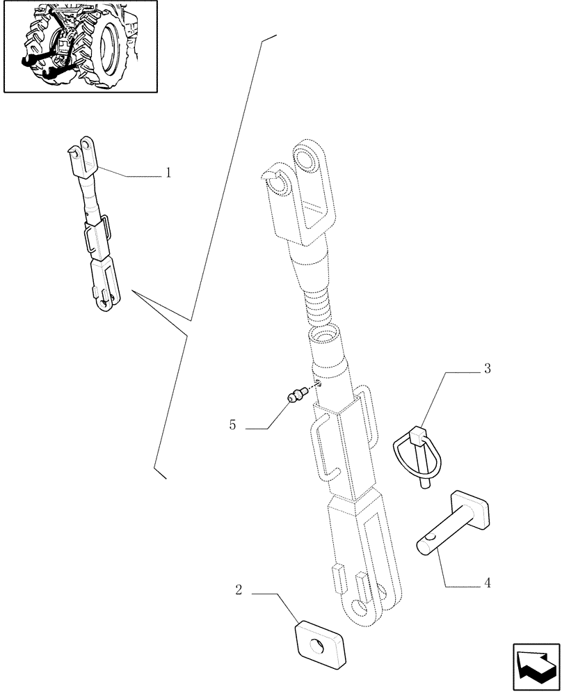 Схема запчастей Case IH JX1095C - (1.89.6/ C[01]) - IMPLEMENT CARRIER - BREAKDOWN - C5467 (09) - IMPLEMENT LIFT