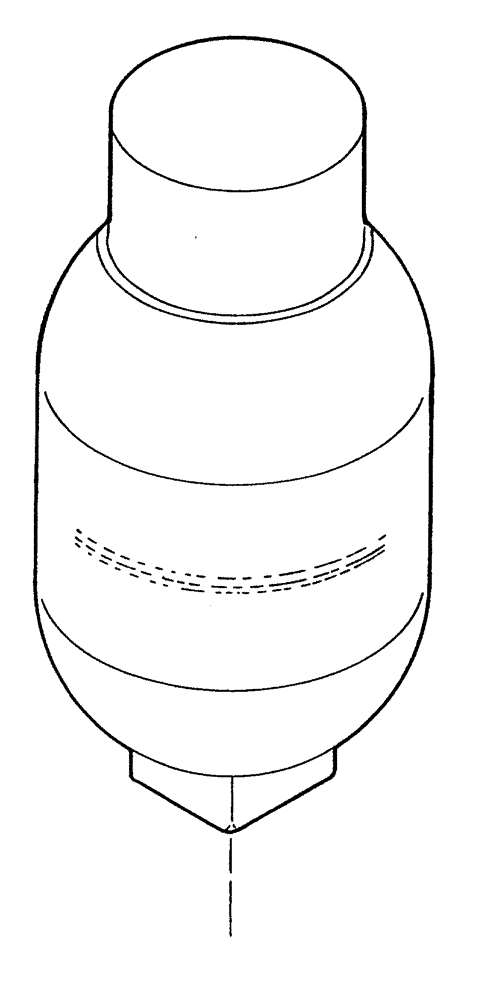 Схема запчастей Case IH 7700 - (B04[99A]) - ACCUMULATOR Hydraulic Components & Circuits