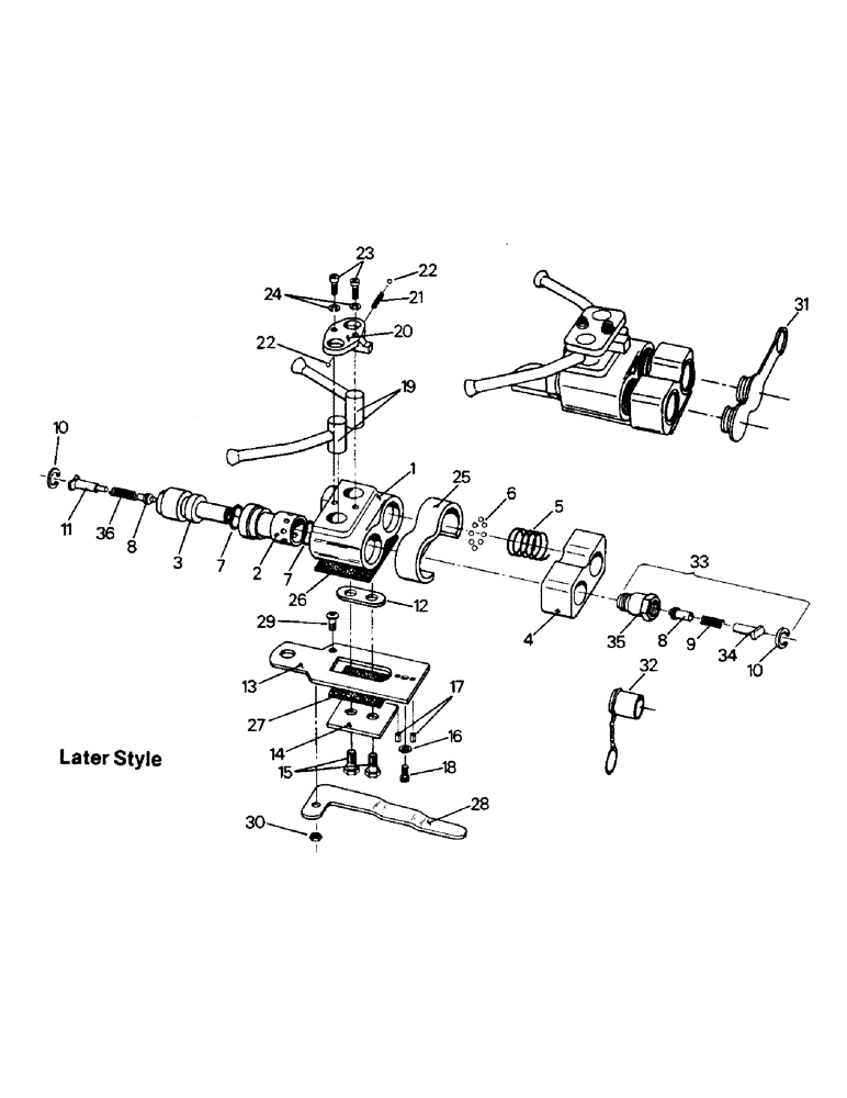 Схема запчастей Case IH PTA251 - (08-36) - HYDRAULIC COUPLER (07) - HYDRAULICS