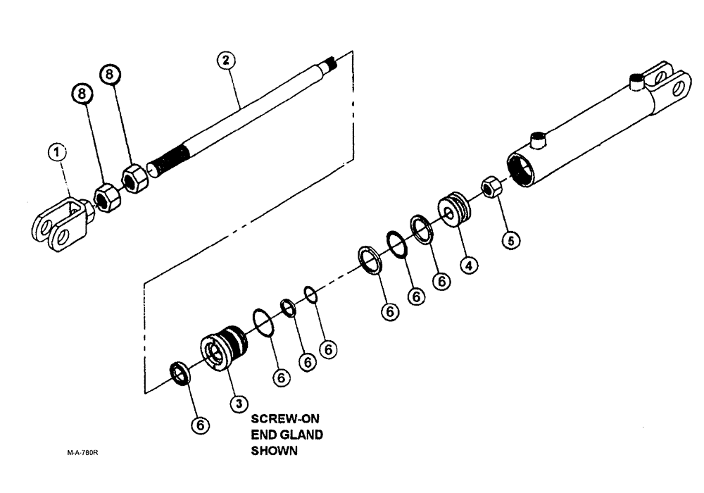 Схема запчастей Case IH SPX3185 - (157) - CYLINDERS, OUTER BOOM FOLD (35) - HYDRAULIC SYSTEMS