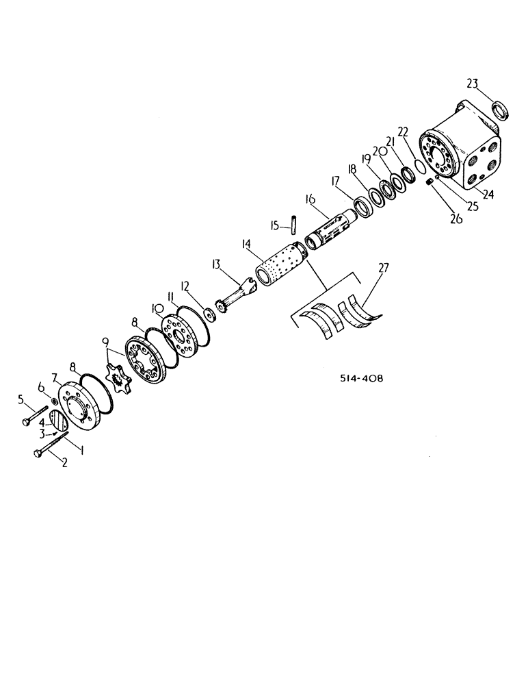 Схема запчастей Case IH 784 - (10-20) - HYDRAULICS, INTEGRAL HYDROSTATIC POWER STEERING VALVE (07) - HYDRAULICS