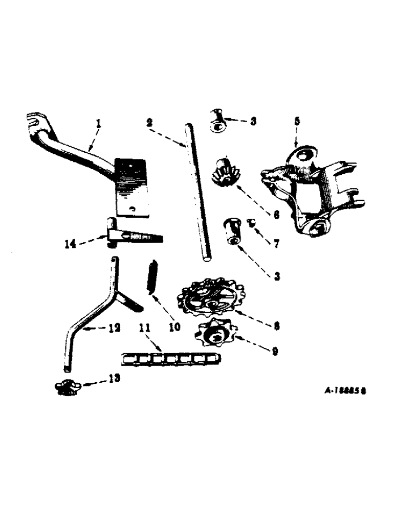 Схема запчастей Case IH 101A - (C-4) - HOPPER BRACKET AND SUPPORT 