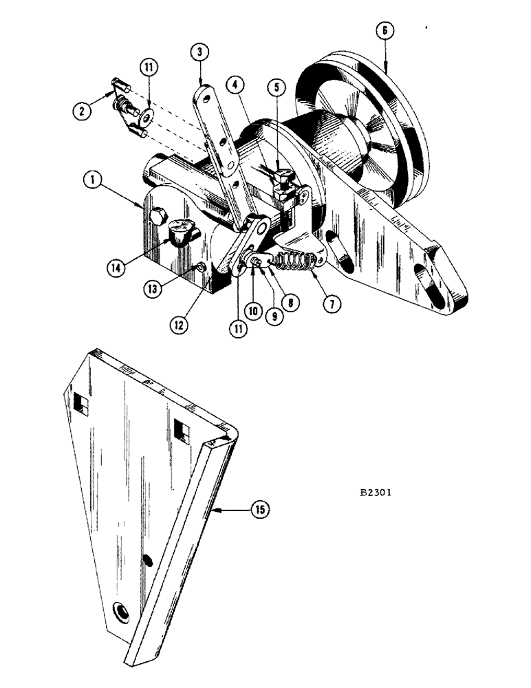 Схема запчастей Case IH 1010 - (365A) - MODEL H-318 ENGINE, GOVERNOR (10) - ENGINE