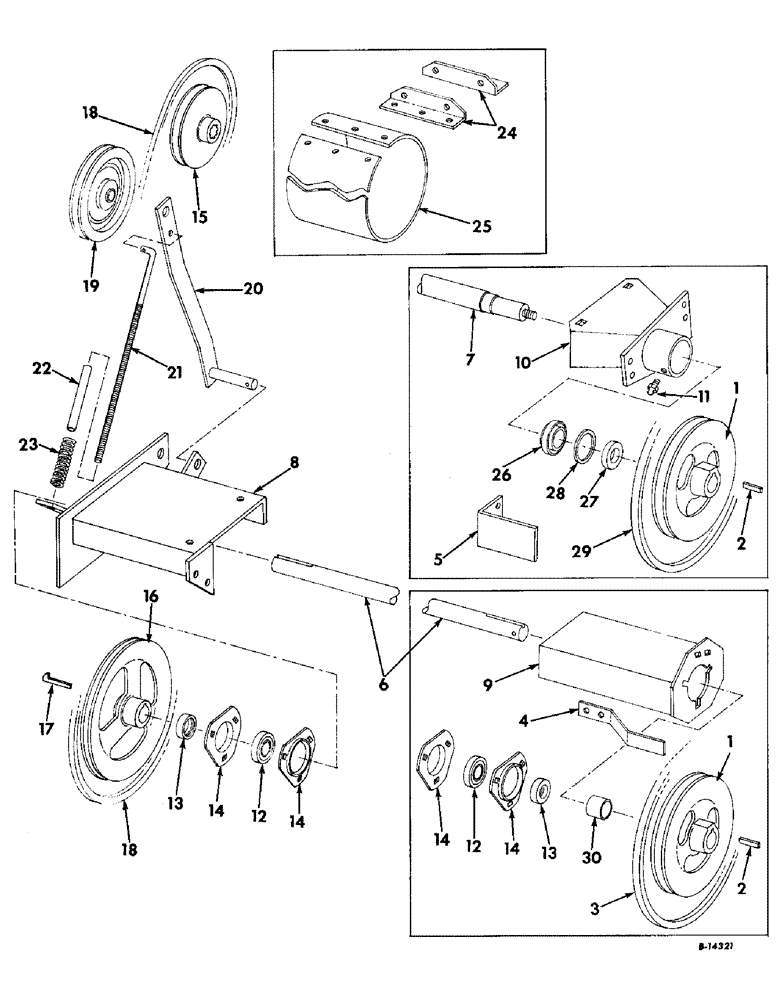 Схема запчастей Case IH 503 - (170) - GRAIN HOPPER UNLOADER DRIVE, FOR HYDROSTATIC GROUND DRIVE (80) - CROP STORAGE/UNLOADING